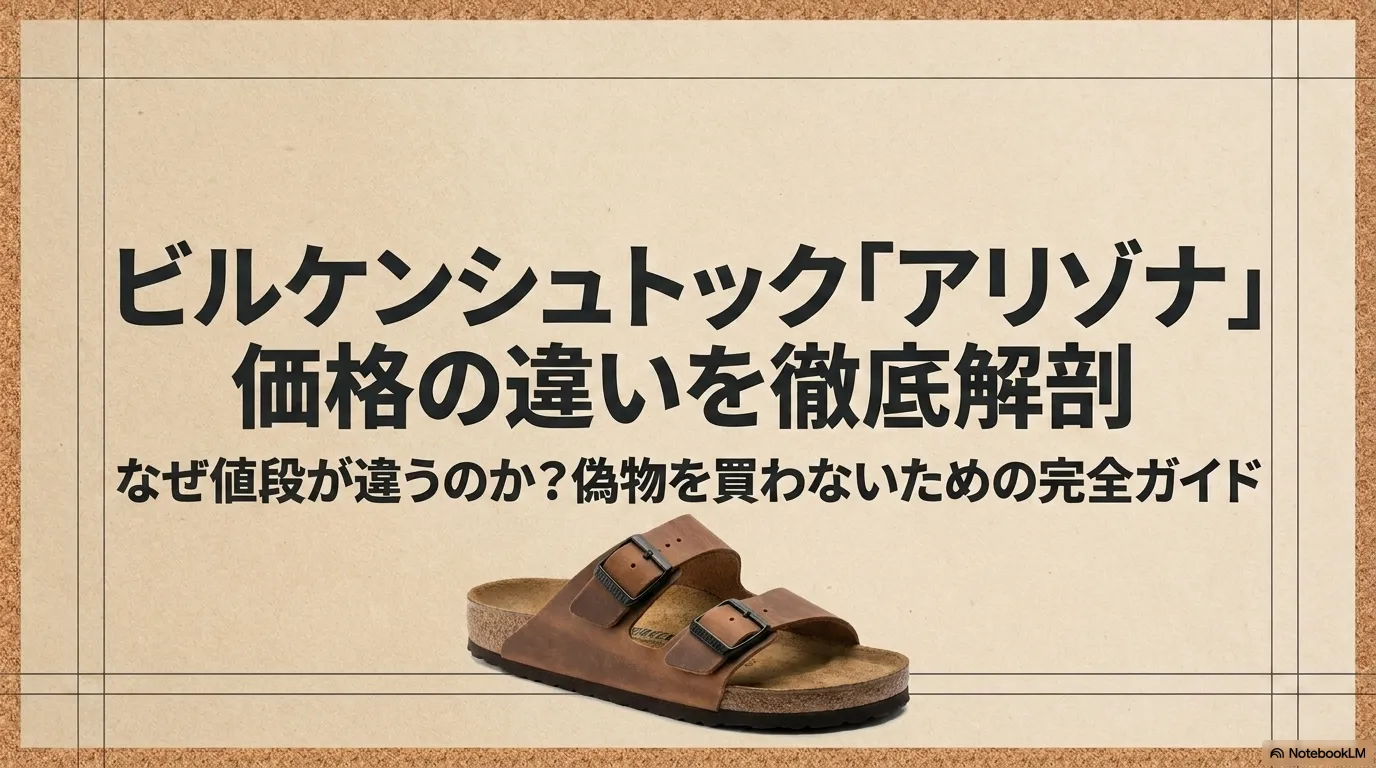 ビルケンシュトック「アリゾナ」の価格の違いを徹底解剖し、偽物を買わないための完全ガイド