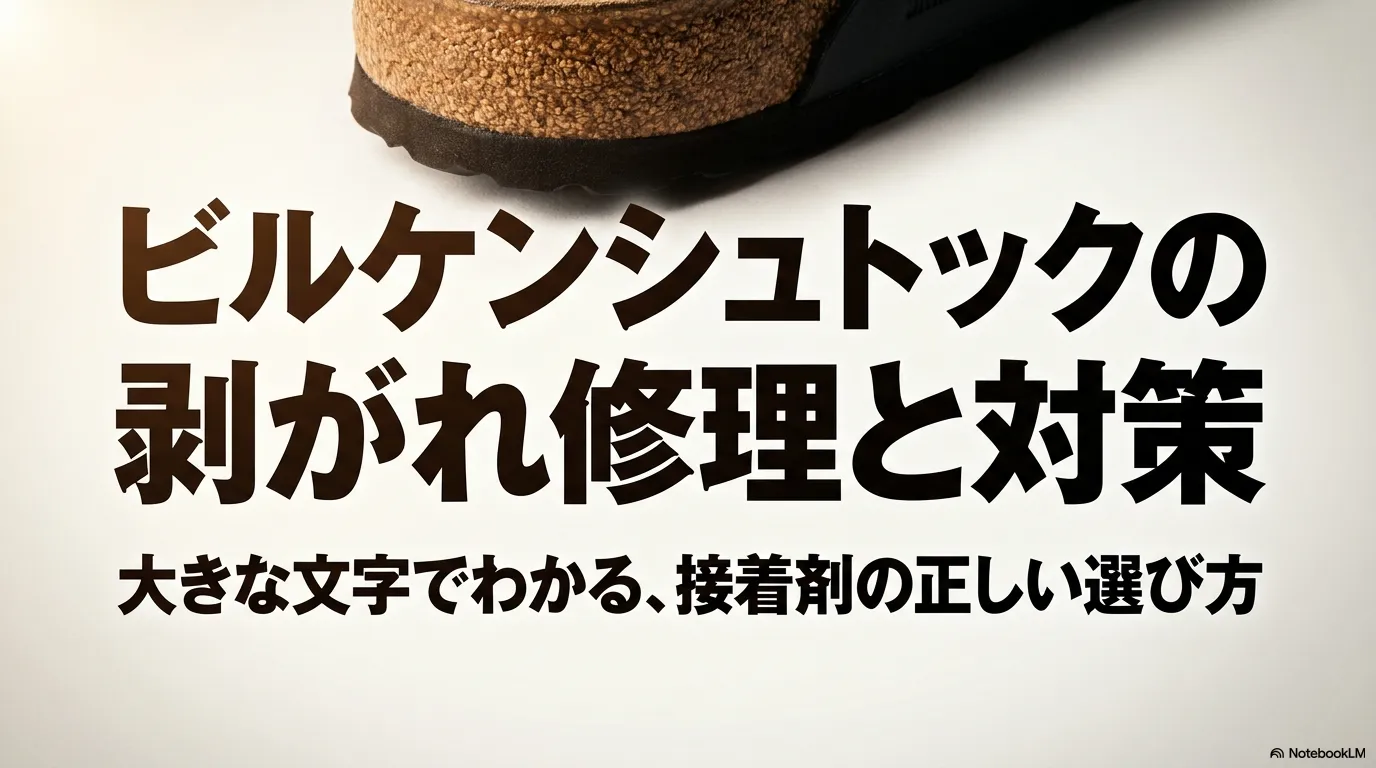 ビルケンシュトックの剥がれ修理！最適な接着剤と対策まとめ