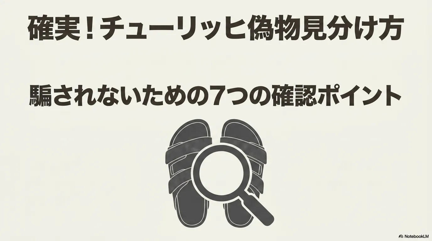 確実！ビルケンシュトックのチューリッヒ偽物見分け方と対策