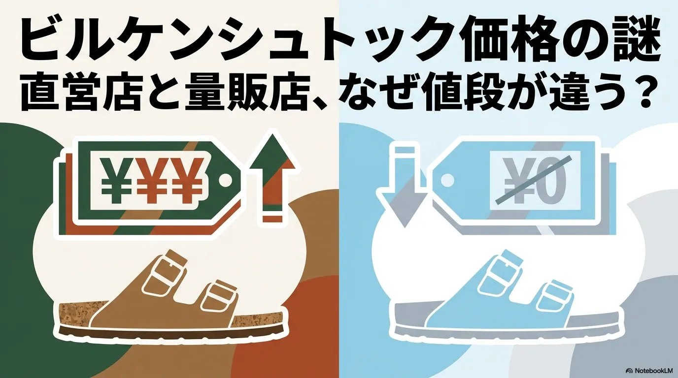 ビルケンシュトック直営店と量販店の価格の違いと謎