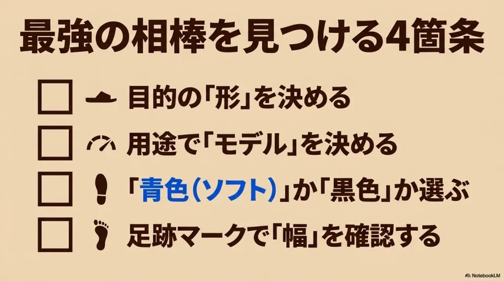ビルケンシュトックから最強の一足を見つけるための4箇条まとめ