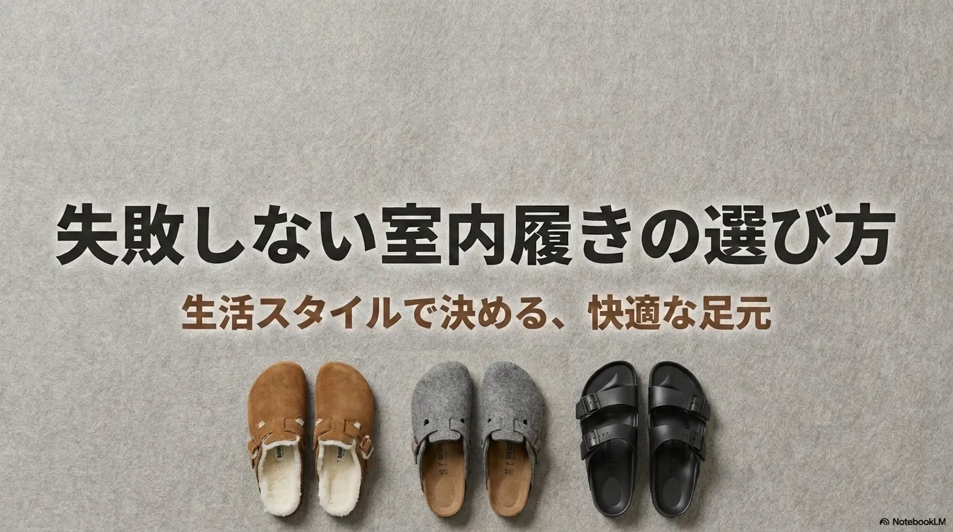 失敗しない室内履きの選び方と生活スタイルで決める快適な足元