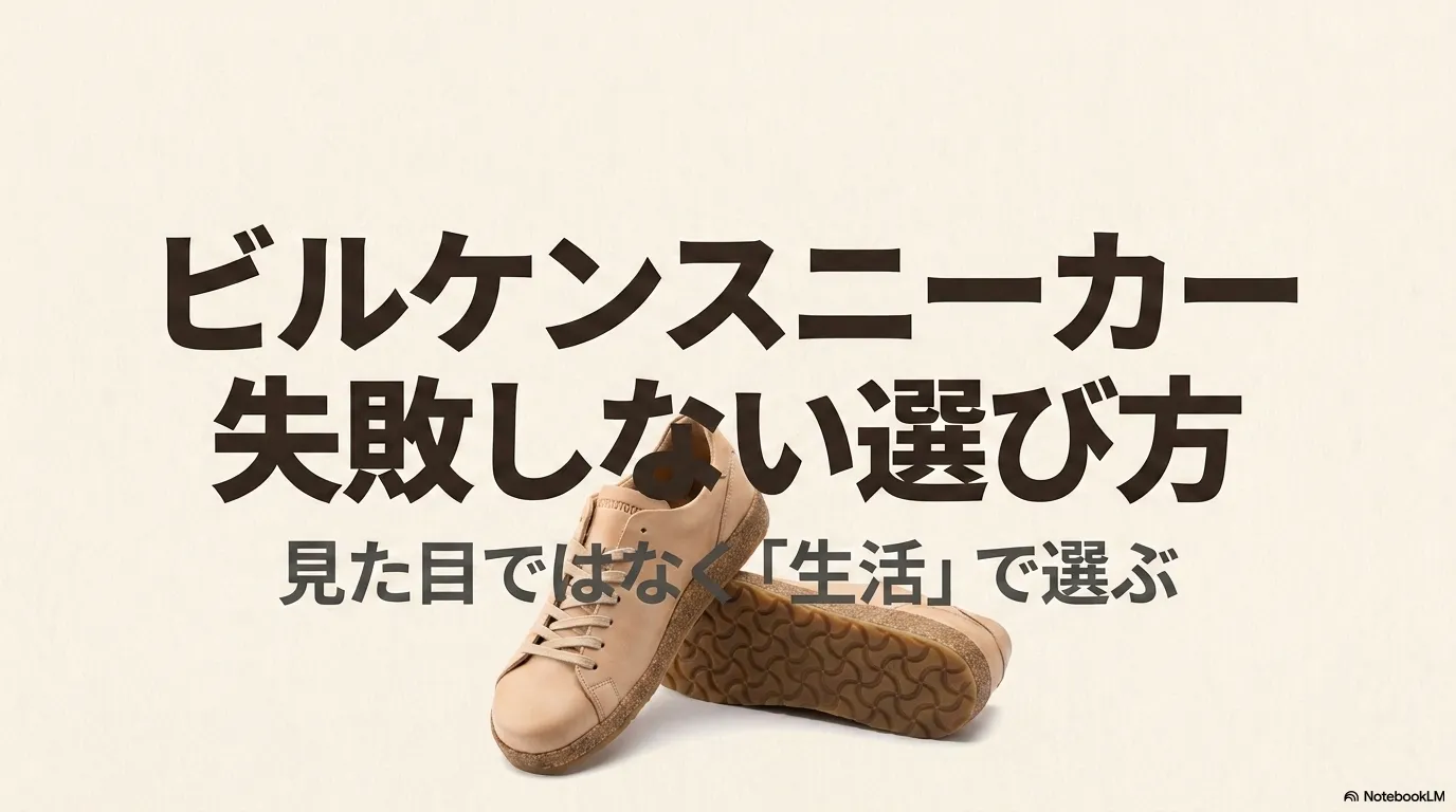 ビルケンスニーカーの失敗しない選び方。見た目ではなく生活で選ぶ