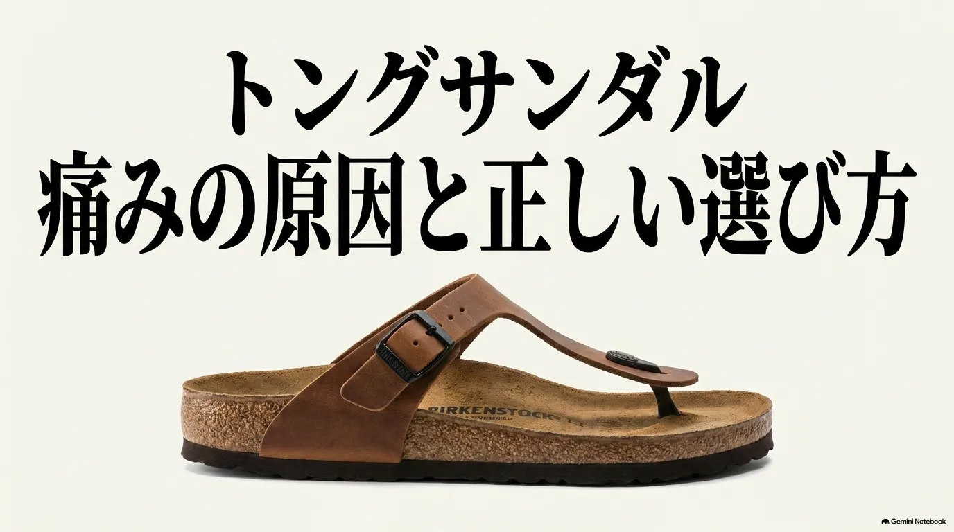 ギゼが痛い原因とEVAサイズ対策｜失敗しない選び方と注意点