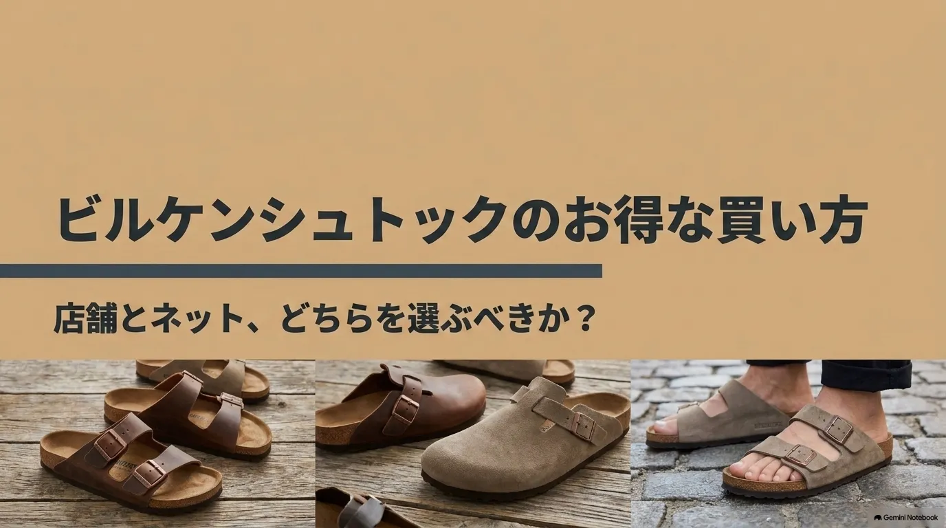 ビルケンシュトックのアウトレット｜店舗・オンラインの探し方